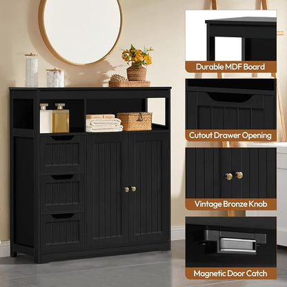 Yaheetech Small Bathroom Storage Cabinet - Image 5