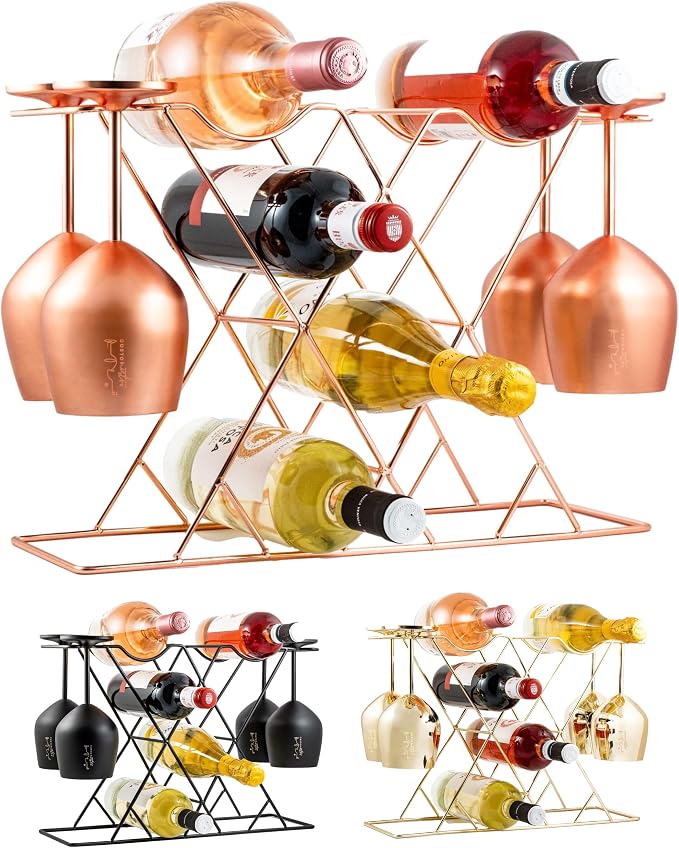 Gusto Nostro Countertop Wine Rack by GustoNostro