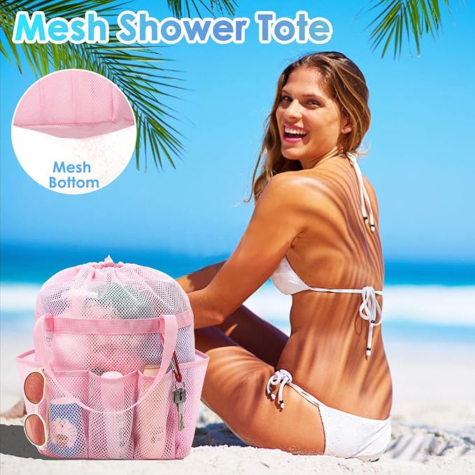 Fammart Mesh Shower Caddy Portable - Image 6