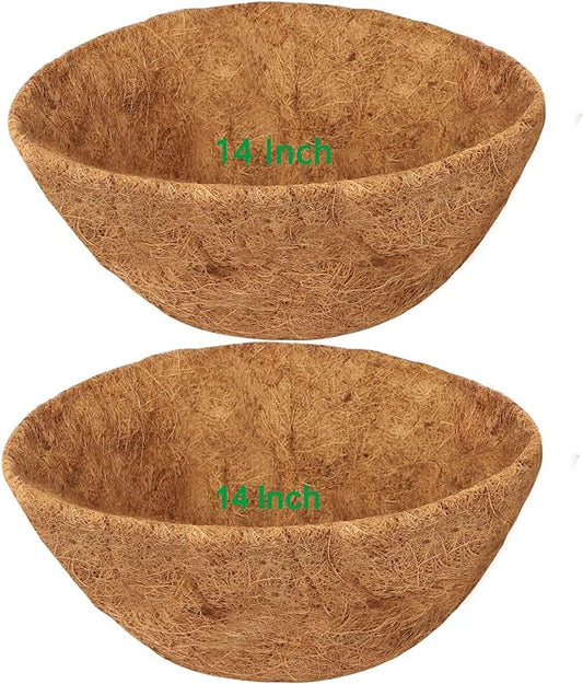 HALEDAZE 2 Pack 14 Inch Round Coco Liners by Unknown