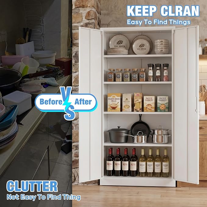 SUXXAN Metal Storage Cabinet - Image 3