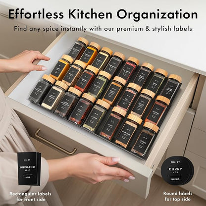 EDELHAUS® Square Spice Jars - Image 3