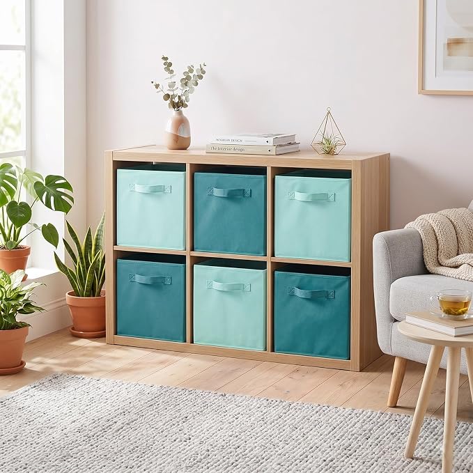 ShellKingdom Storage Bins, Foldable Fabric Storage Cubes And Cloth Storage - Image 2