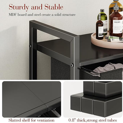 Kitstorack Laundry Basket Organizer, Laundry Hamper - Image 3