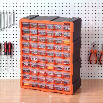 VEVOR 60-Drawer Storage Organizer, Drawer Storage Cabinet - Image 2