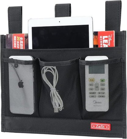 Hanging Bedside Caddy, Bedside Storage Organizer by ZAFIT