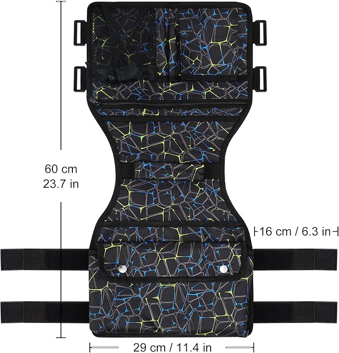 supregear Side Walker Bag, Walker Accessories Bag w/Cup Holder, Folding Walker - Image 3