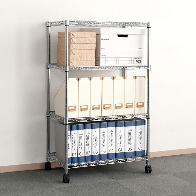 Doshisha NLH7612-4 Luminous Rack, Steel Rack, Commercial Use, Load Capacity - Image 10