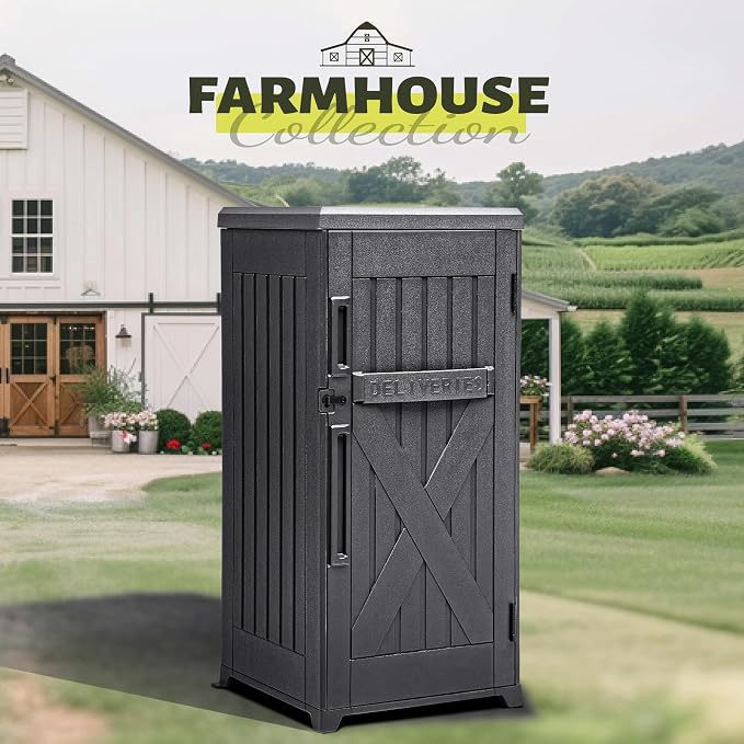YITAHOME 60-Gallon Secure Package Delivery and Storage Box | Double-Wall Resin - Image 5