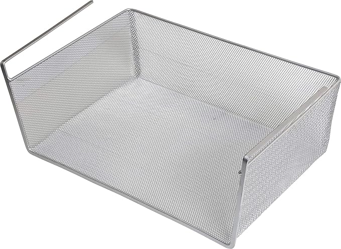 YBM Home Under Shelf Basket Mesh Stainless Steel Storage Under Cabinet Hanging by YBMHome