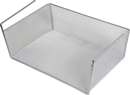 YBM Home Under Shelf Basket Mesh Stainless Steel Storage Under Cabinet Hanging by YBMHome
