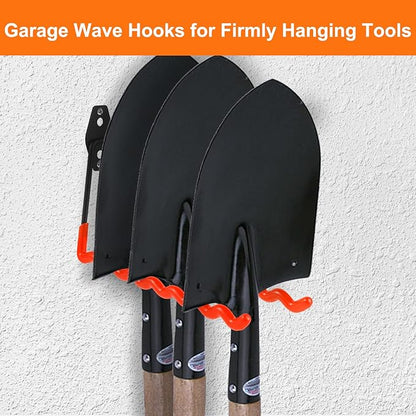 Wall Mounted Garage Hooks Tool Organizer, 10 Inch Garage Storage Hook Heavy - Image 5