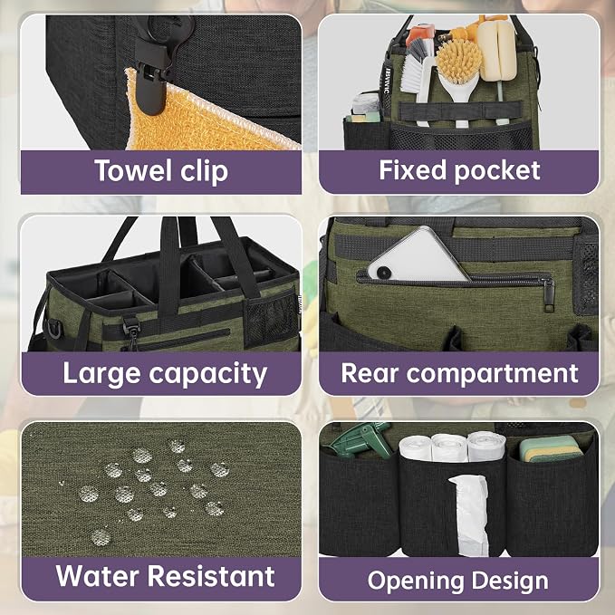 IBVIVIC Wearable Cleaning Caddy Bag - Image 4