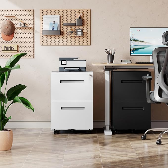 DEVAISE 2-Drawer Metal File Cabinet - Image 2