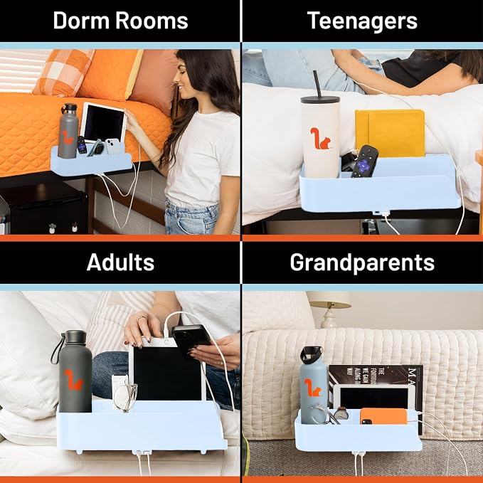 Squirrel-Bedside Perch, Floating Organizer - Image 7