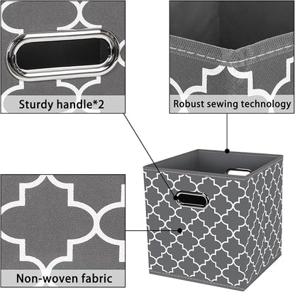 Fabric storage bins Cubes, Fabric Cube Organizer - Image 7