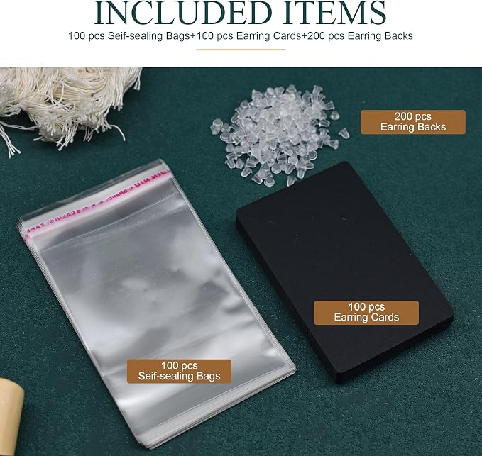 Earring Cards, Set Jewelry Making Supplies - Image 2