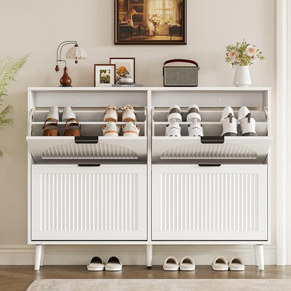 BORNOON Shoe Cabinet for Entryway - Image 7