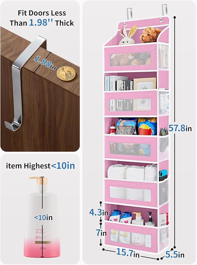 JARLINK Over the Door Organizer - Image 2