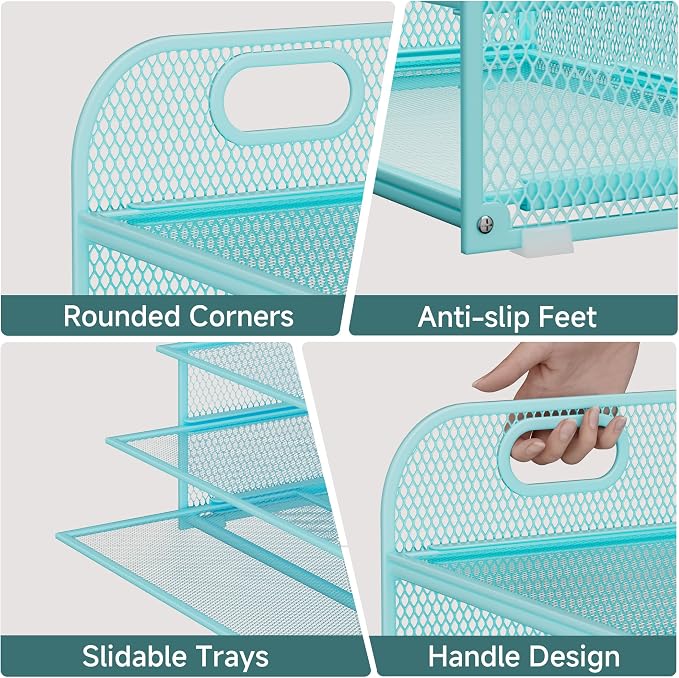 Paper Organizer Letter Tray - Image 3