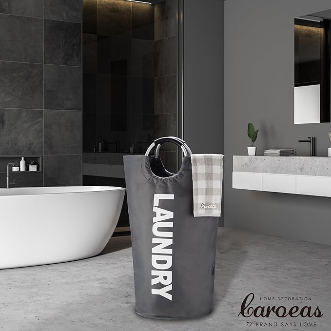 Caroeas 100L Laundry Basket, Large Laundry Hamper, Laundry Bag - Image 6