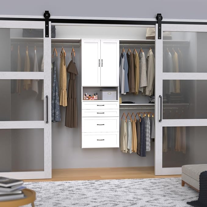 ClosetMaid SuiteSymphony Hanging Closet Kit Includes Tower, Closet Rods - Image 4
