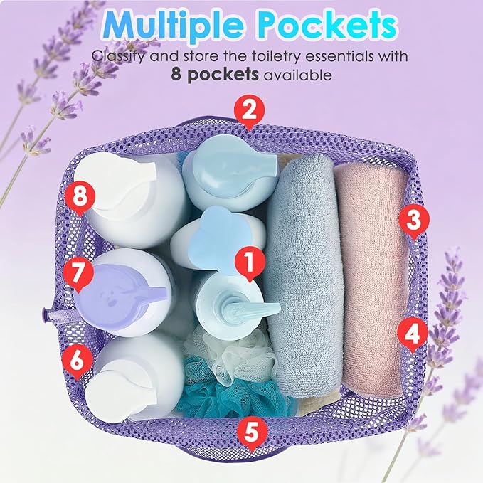 Fammart Mesh Shower Caddy Portable - Image 4