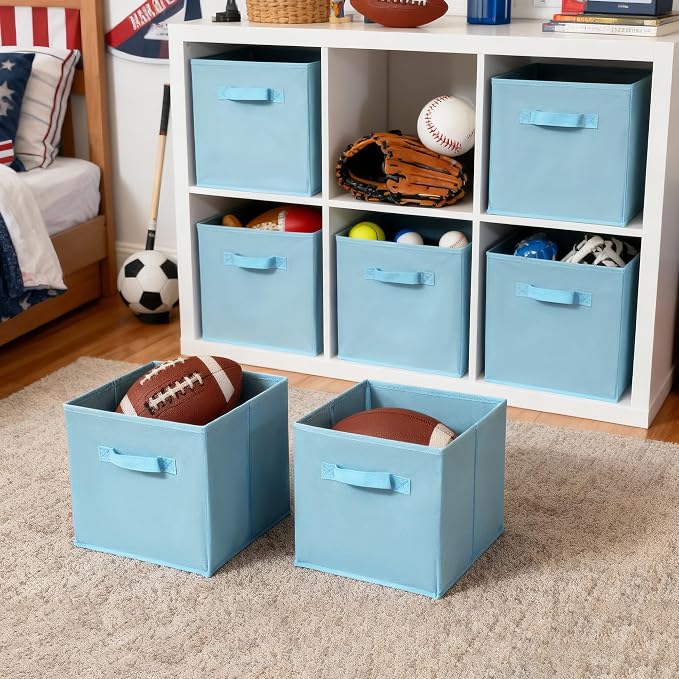 GRANNY SAYS Cube Storage Organizer, 11 Inch 6 Pack Storage Cubes - Image 2