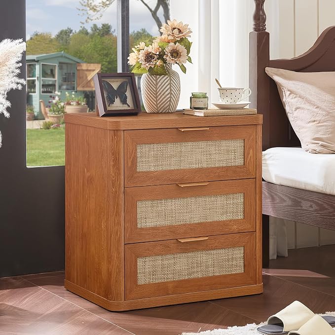 LEYAOYAO Rattan Night Stand - Image 3