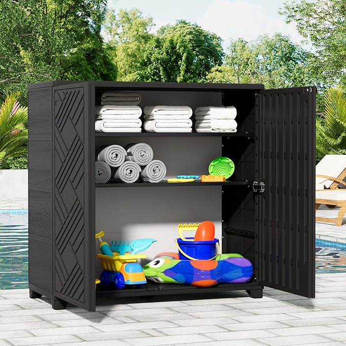 KINYING Outdoor Storage Cabinet Waterproof - Image 2