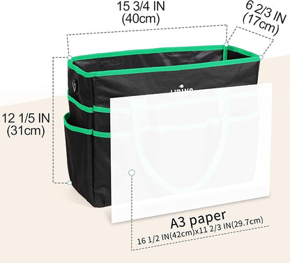 Large Multi-Functional Carrying Bag, 600D Nylon Artist Tote Bag - Image 2
