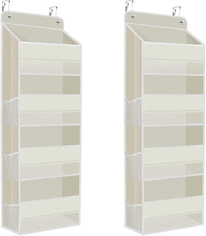2 Pack Over The Door Organizer, Hanging Storage Organizer by SpaceHacks