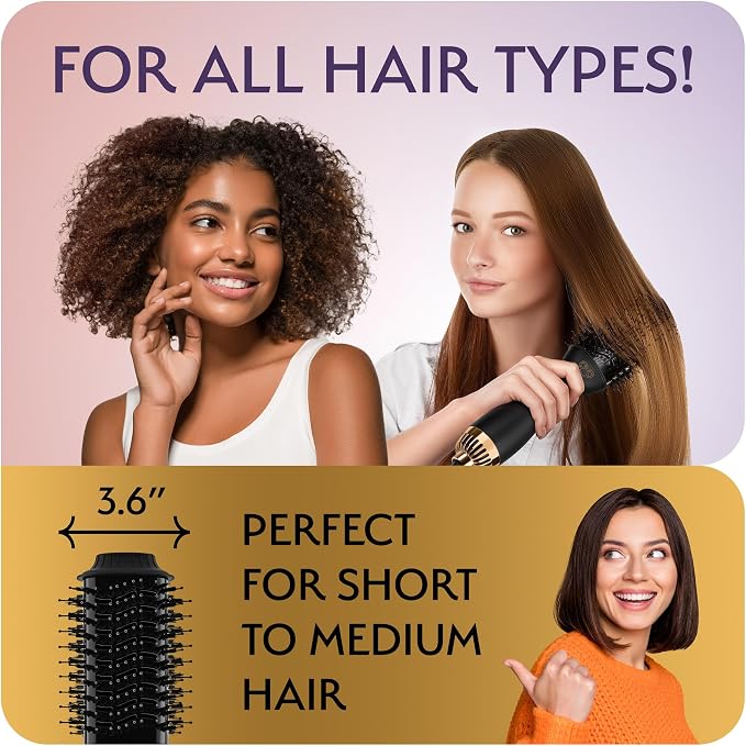 Professional Dual Voltage Blowout Hair Dryer Brush - Image 8