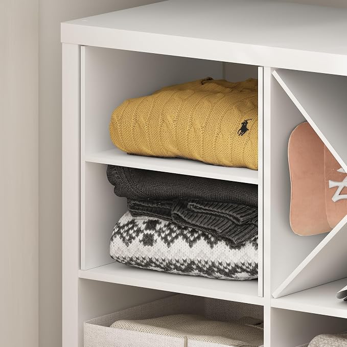 Furinno Cubicle Cube Insert, H-Shelf Cube Organizer, Fits into Furinno Extra - Image 4