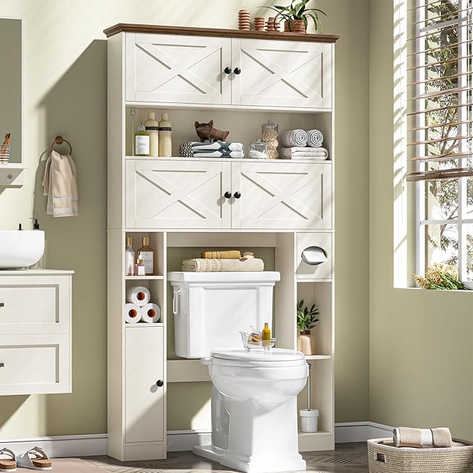 Over The Toilet Storage Cabinet by Halitaa