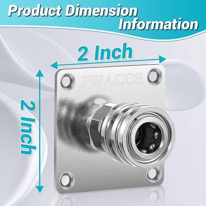 PWACCS Pressure Washer Foam Cannon Holder, 1/4" Quick Connect Automatic Foam - Image 6