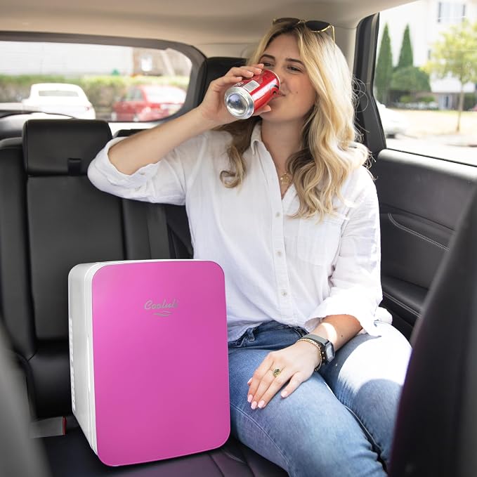 Cooluli 10L Mini Fridge for Bedroom, Office Desk & Dorm - Image 7