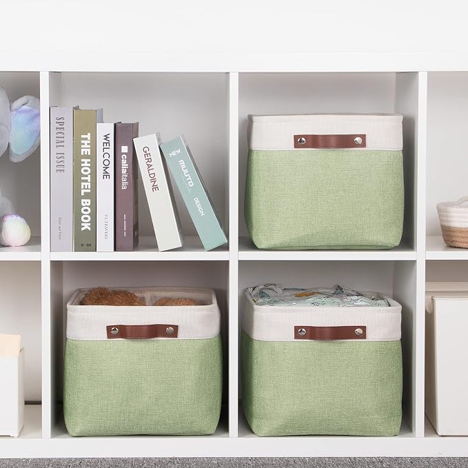 HNZIGE Storage Basket for Organizing Clothes Decorative Storage Bins for - Image 7