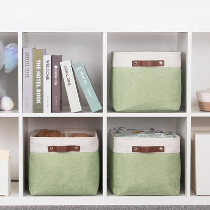 HNZIGE Storage Basket for Organizing Clothes Decorative Storage Bins for - Image 7
