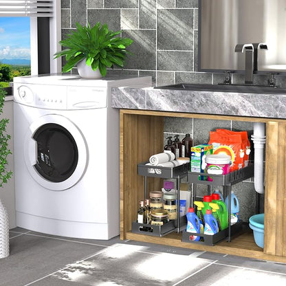 2 Pack Under Sink Organizer - Image 6