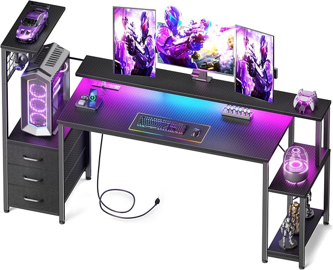 Korfile 63 Inch Gaming Desk by Korfile