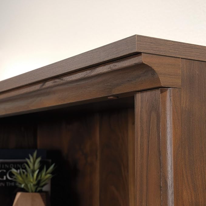 Sauder 5 Tier Book Shelf Wooden Bookcase Multipurpose Bookshelf - Image 7