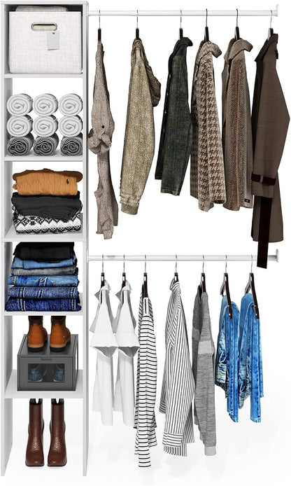 Furinno FANO Closet Organizers and Storage, 5-Tier Closet Storage Organizer - Image 5