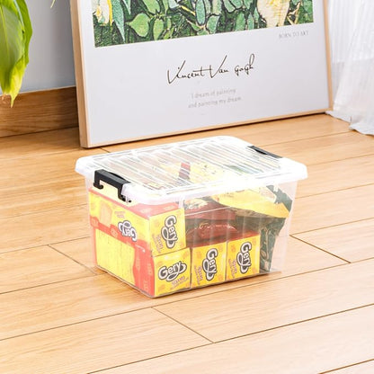 Cetomo 18Qt*3 Plastic Storage Bins, Storage Box, 3 Pack, Organizing Container - Image 7