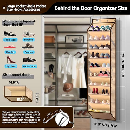 10 Tier Over The Door Organizer - Image 2