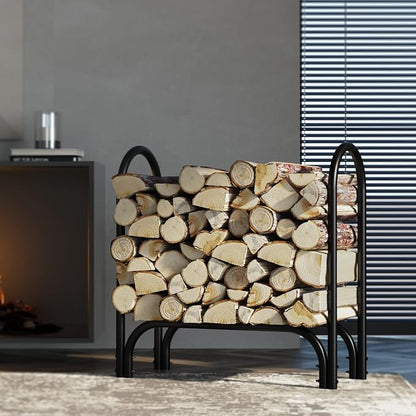 Fire Beauty Firewood Rack Log Holder, Log Storage Holder, Storage Rack - Image 3