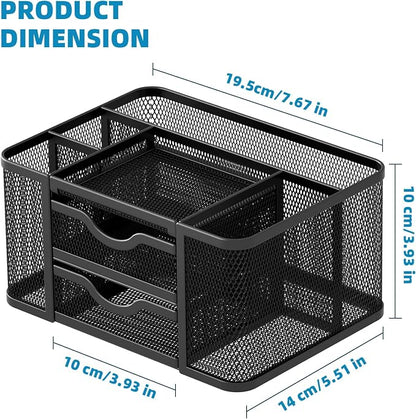 Marbrasse Mesh Desk Organizer, Pen Organizer - Image 4
