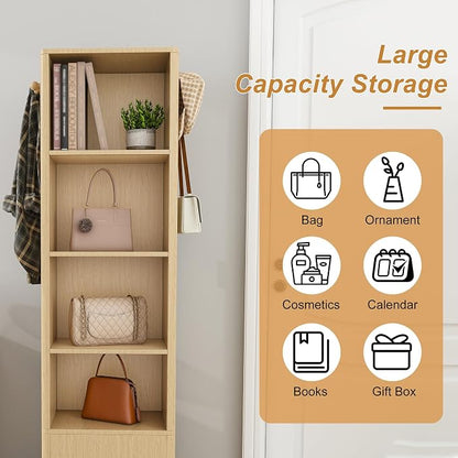 360° Rotating Makeup Storage Cabinet - Image 7