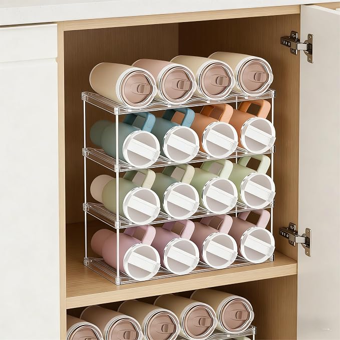 Yieach 4 Tier Waterbottle Organizer - Image 8