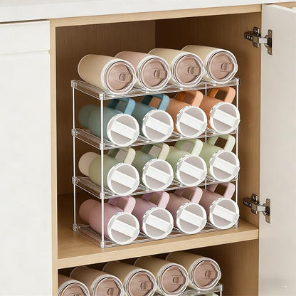 Yieach 4 Tier Waterbottle Organizer - Image 8